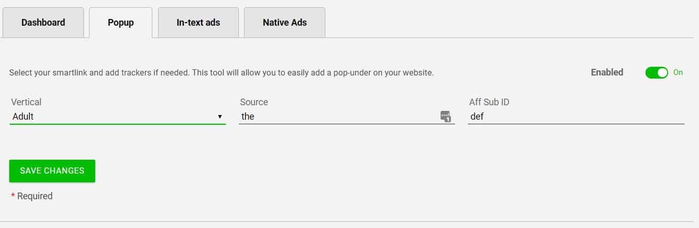 CrakRevenue WordPress Plugin Review: Monetize Your Adult Website (Pros & Cons) 5 Crakrevenue smart popups