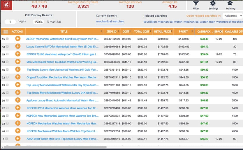 AliExtractor Review 2026: Best AliExpress Product Research Tool? (AliExtractor Pros & Cons) 3 AliExtractor Review - Net Profit Calculator