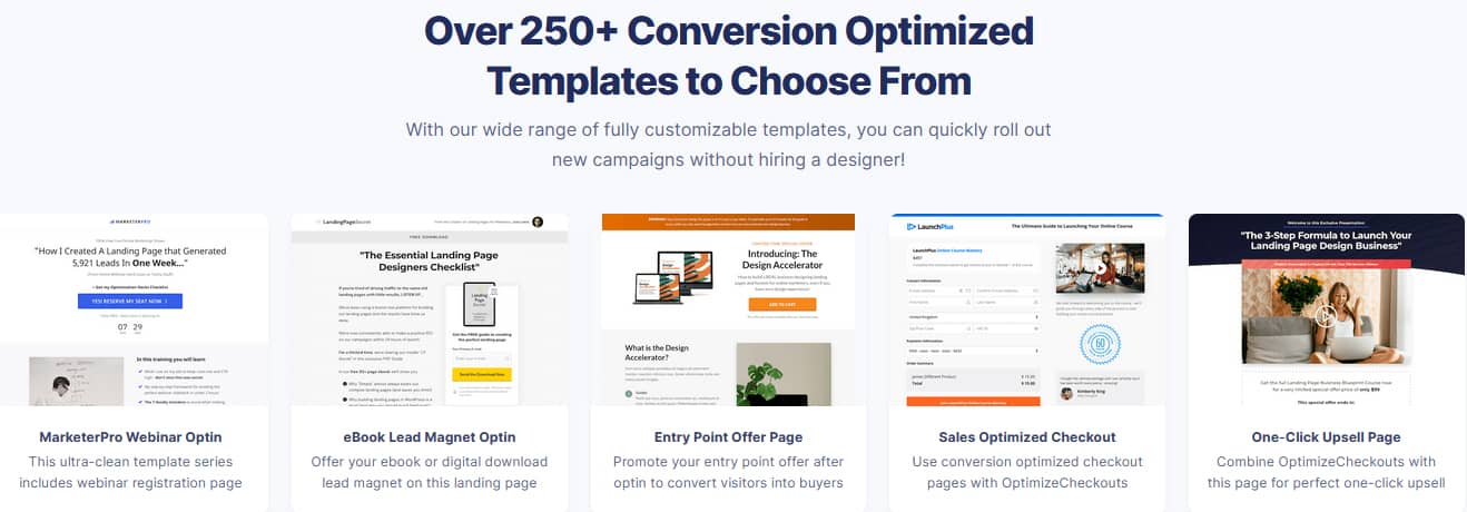 3 Best CartFlows Alternatives: Which is Better? (2026) 16 OptimizePress Templates