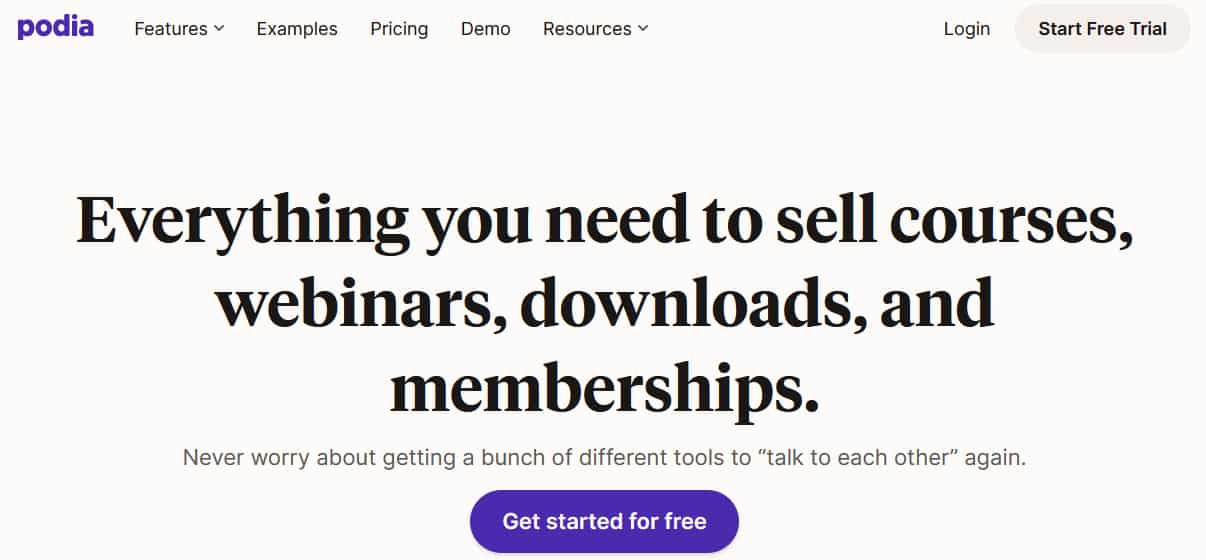 6 Best SamCart Alternatives in 2026 (Free & Premium) 5 Podia