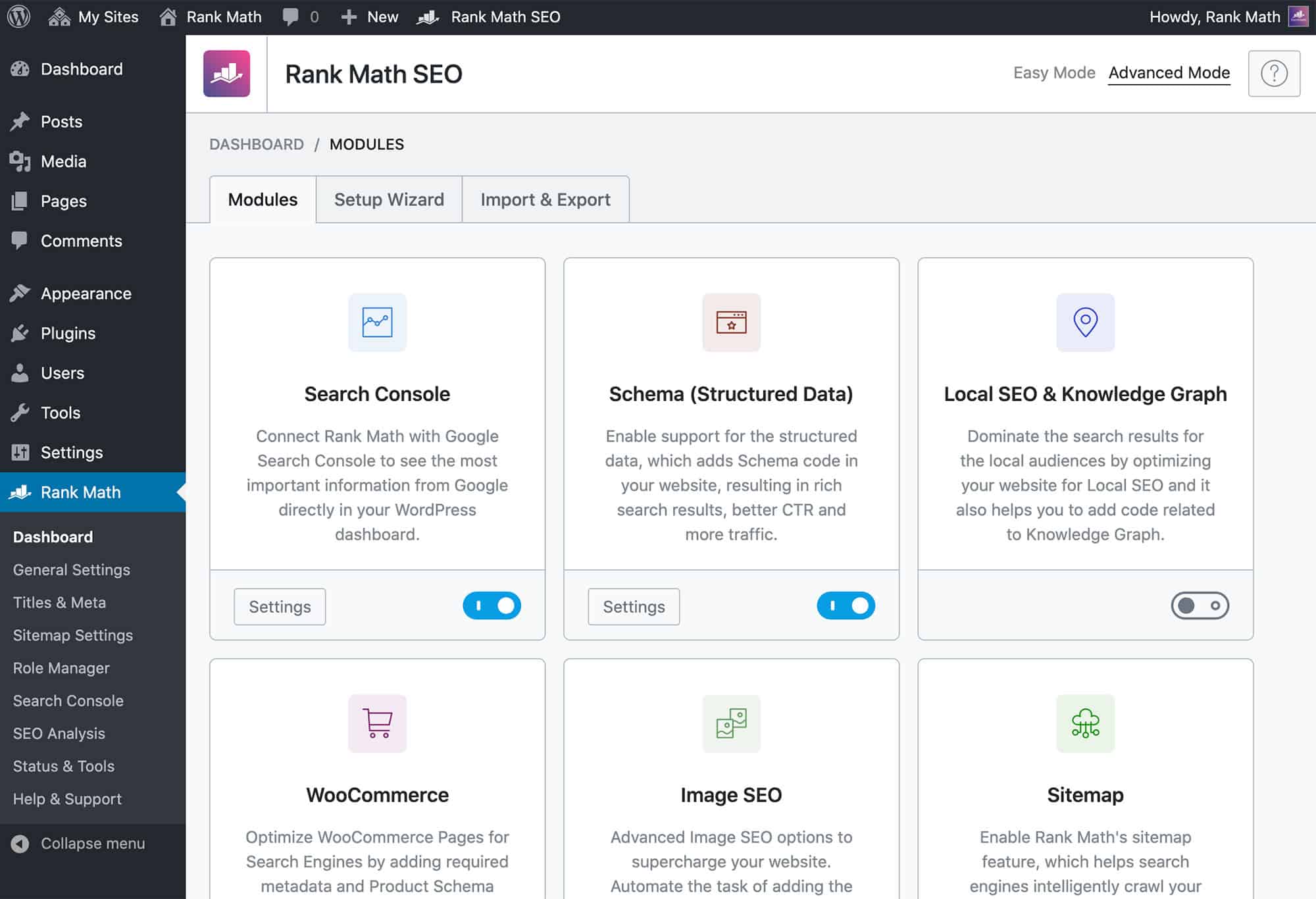 Rank Math Review 2026: Best SEO Plugin for WordPress Site 6 Rank Math User Interface