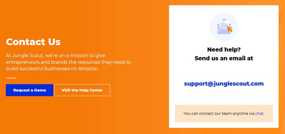 Helium 10 Vs. Jungle Scout 2026: Which One Is The Best? 20 Jungle Scout Support