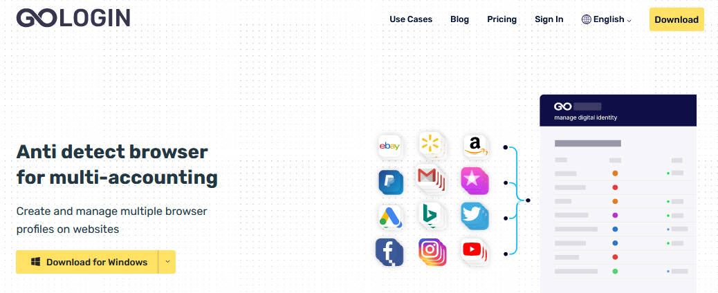 13+ Best Multilogin Alternatives 2026 ➩ Top Recommendations 5 Gologin