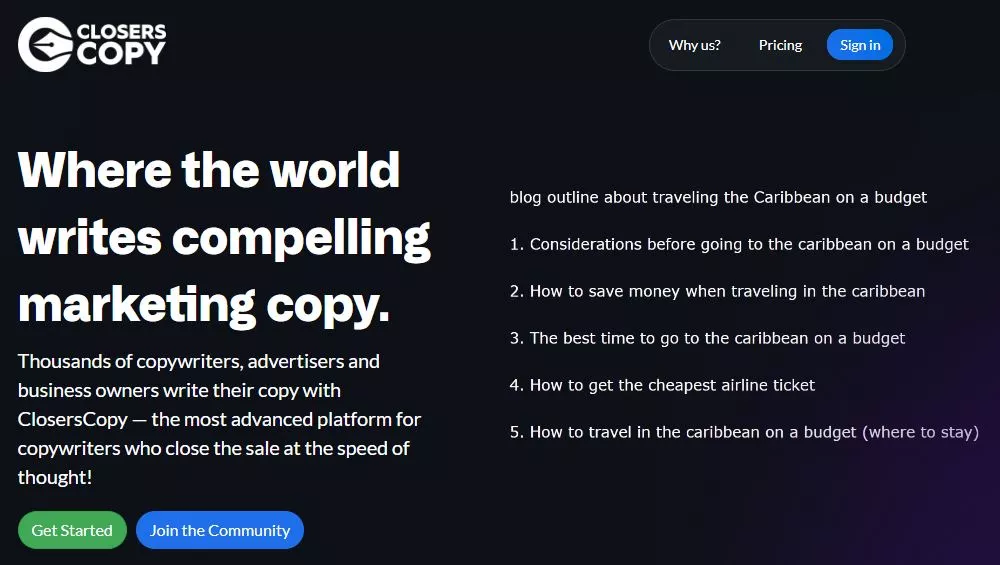 11 Best AI Copywriting Tools to Write 10X Faster (2026) 14 Closerscopy Coupon