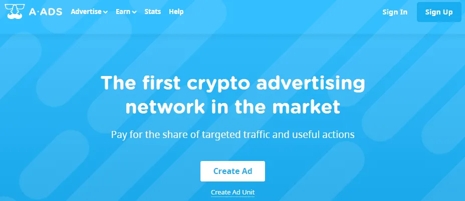 20 Best Crypto Ad Networks for Publishers: Billion $$$ Exposure 9 A-Ads