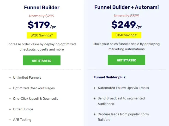 3 Best CartFlows Alternatives: Which is Better? (2026) 6 WooFunnels Pricing Plans