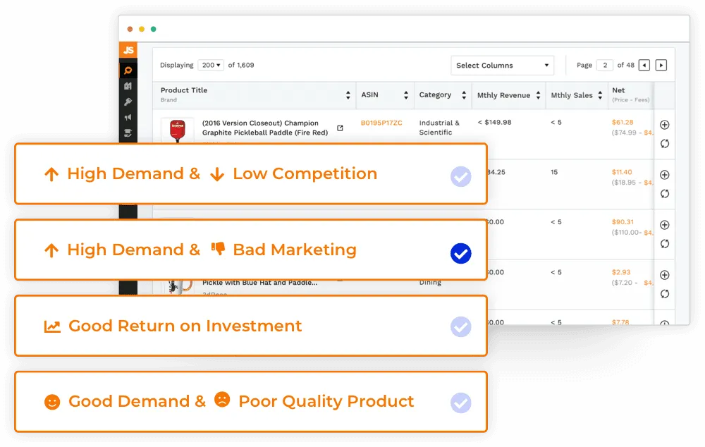 AmaSuite 5 Vs. Jungle Scout 2026: Which is Best for Amazon Sellers? 14 Jungle Scout Product Database