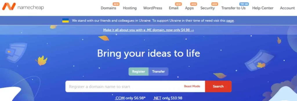 Porkbun Vs. Namecheap 2026: Chase for the Best Domain Registrar! 2 Namecheap Domain Registrar