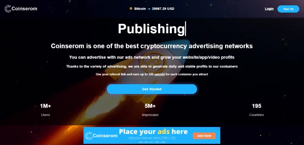 20 Best Crypto Ad Networks for Publishers: Billion $$$ Exposure 10 Coinserom