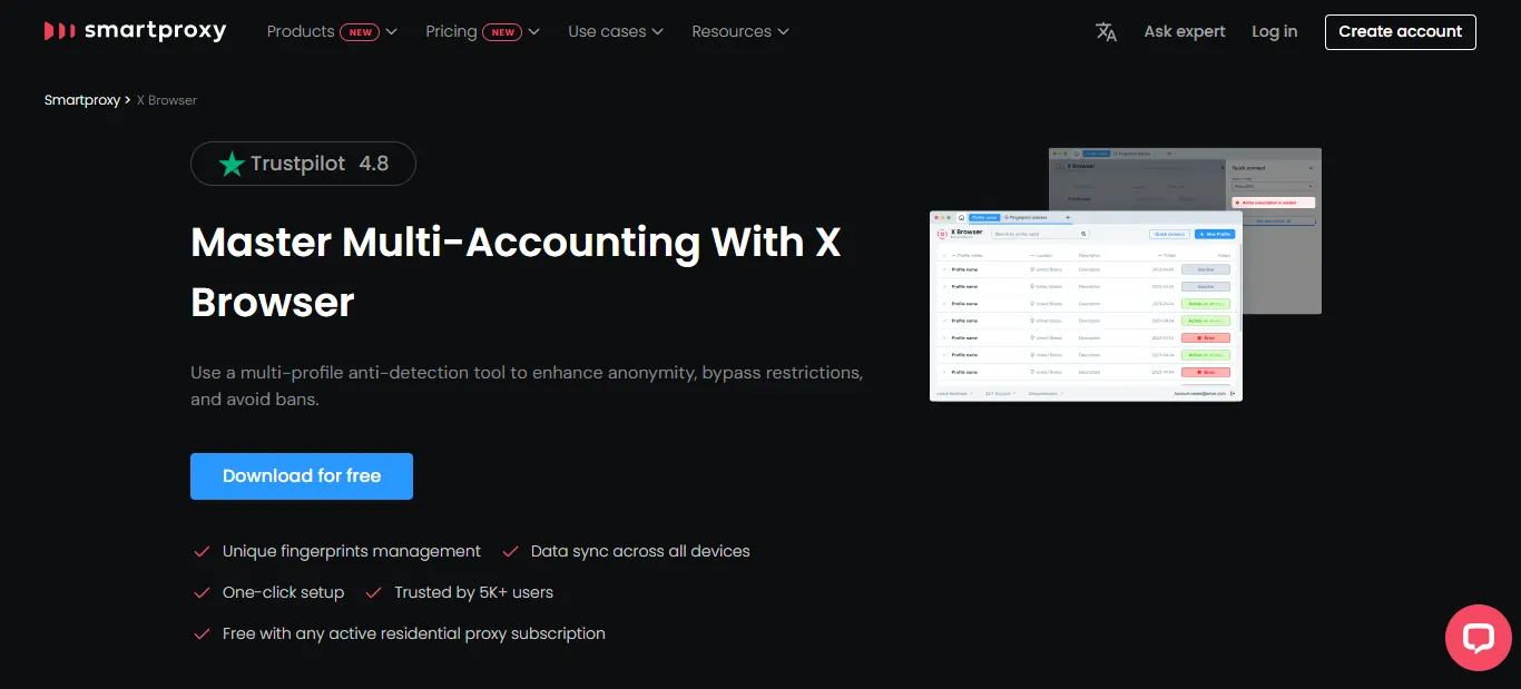 13+ Best Multilogin Alternatives 2026 ➩ Top Recommendations 18 X Browser by SmartProxy