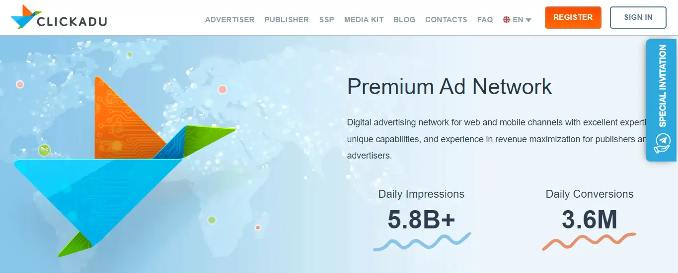 15+ Best Nutra Ad Networks 2026: 6 Figure Income Awaits!! 11 Clickadu