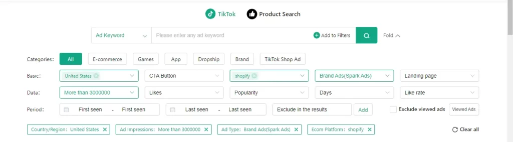 How to Use PiPiADS? Exploring the Right Way for Better Results ✓ 9 Search for relevant ads using PiPiADS