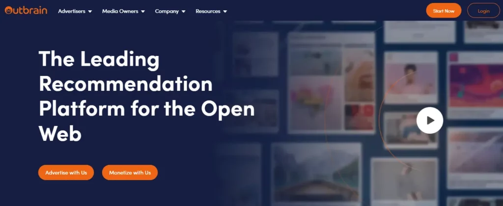 12+ Best In-Text Ad Networks and Monetizing Platforms 2026 ✓ Top Picks 14 Outbrain