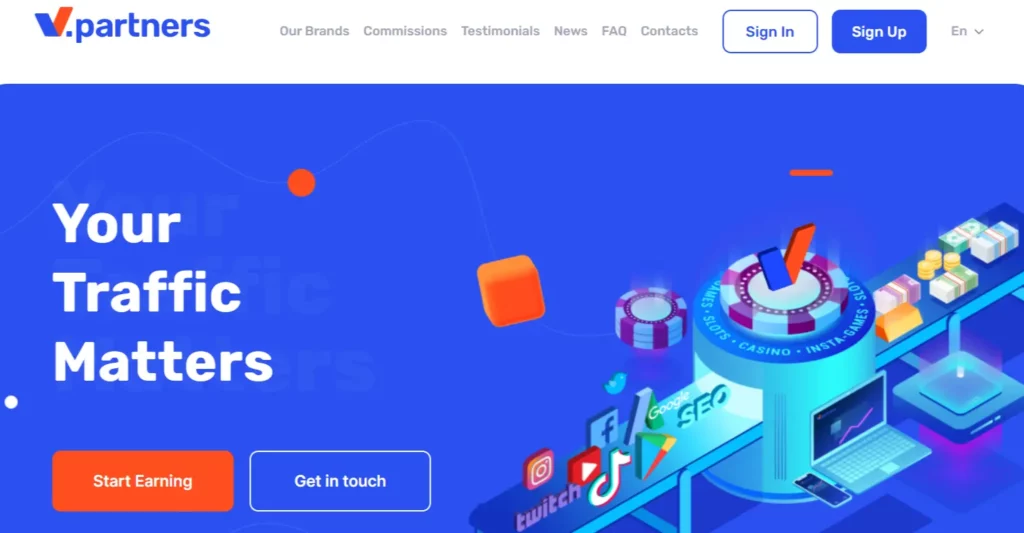 13 Best Gambling Affiliate Networks 2026 ➜ Bigger Payouts 🤑 16 Vpartners