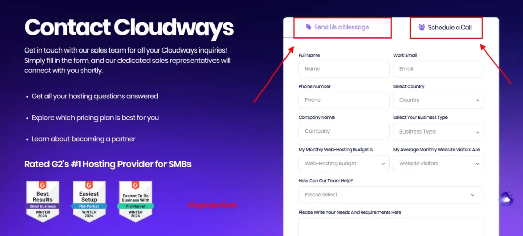 Cloudways Vs FastComet 2026: Confronto tra velocità e scalabilità 7 Cloudways Assistenza Clienti