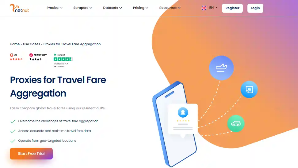 Top 9 Travel Fare Aggregation Proxies 2026 for Best Travel Rates 11 NetNut Travel