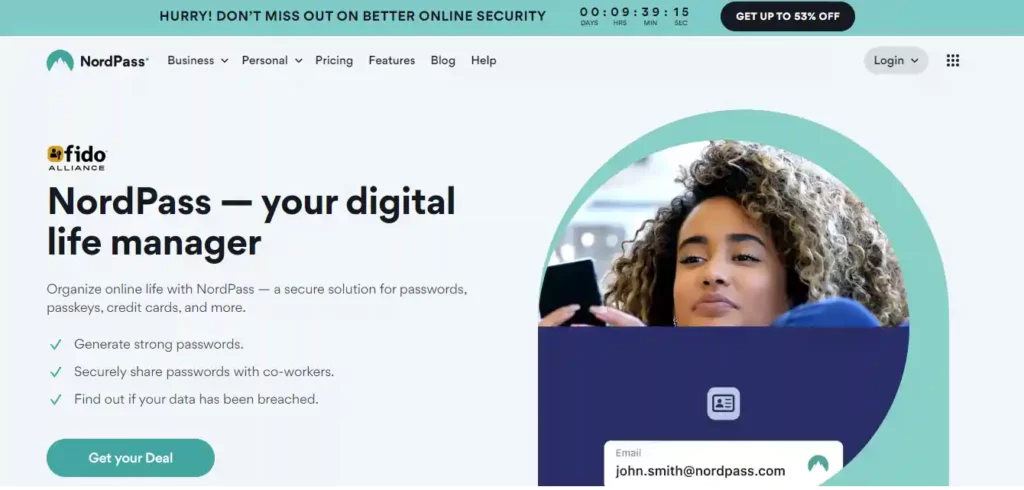 Top 15 Password Managers 2026 ⇀ AES-256 Encrypted 9 NordPass