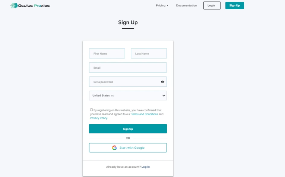 مراجعة وكلاء Oculus 2026: 5 وكلاء مجانيين بسعر 0 دولار 4 وكلاء Oculus- صفحة التسجيل