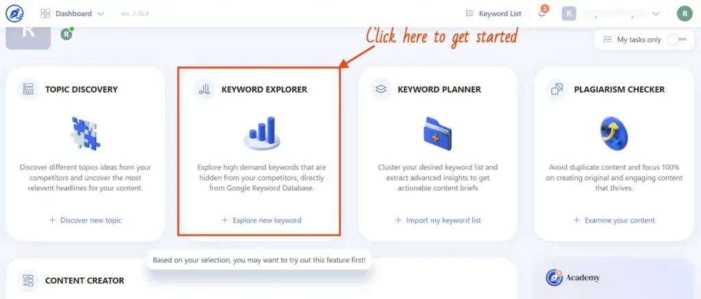 WriterZen Keyword Explorer Review 2026 4 Writerzen Keyword Explorer Feature