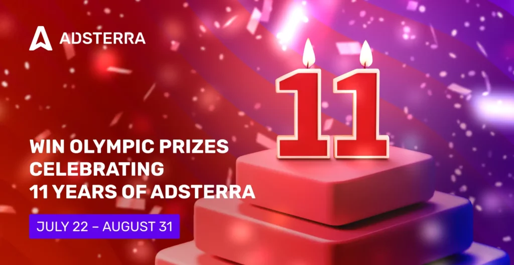 Claim Your Trophy: Adsterra #O11ympics Is Here 🏆 1 Adsterra Olympics
