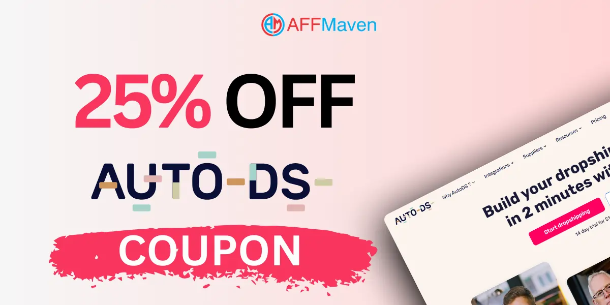 AutoDS Coupons & Discount Offers 2026: Save Upto 45%