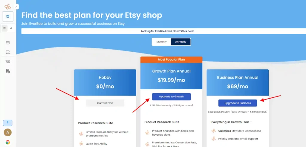 33% Everbee Coupons & Discount Offers 2026: Try Everbee For Free 6 Everbee Pricing Plan
