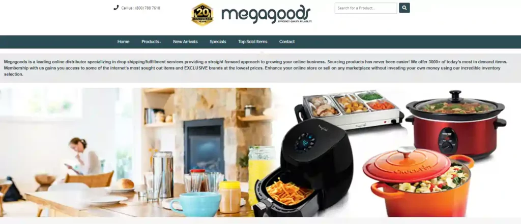 Top 12 Fastest Dropshipping Suppliers 2026 14 Megagoods