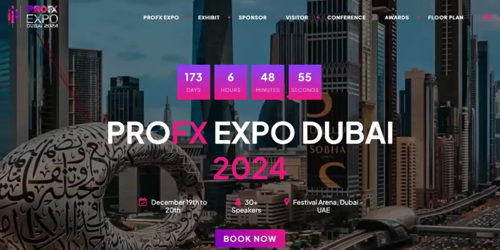 ProFX Expo Dubai 2024 حدث التداول الأمثل بالنسبة لك