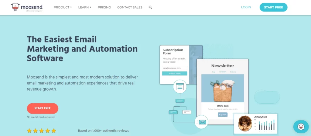 Top 7 Beehiiv Alternatives: Best Newsletter Tools for 2026 9 Moosend