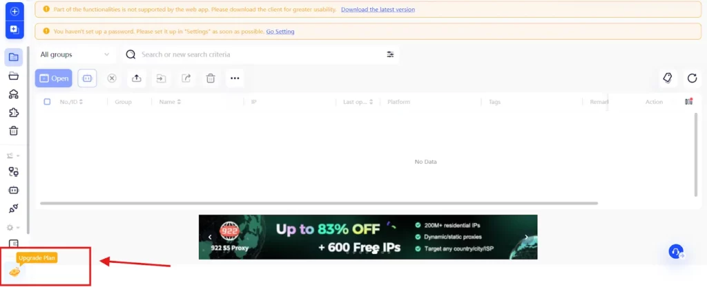 Adspower Pricing & Plans: What It Costs in 2026 5 AdsPower Dashboard