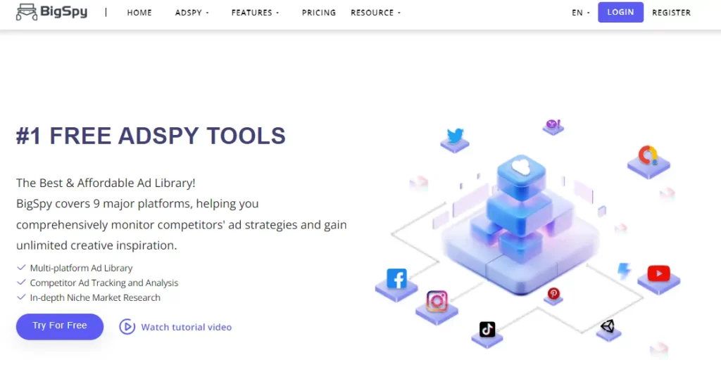 Exclusive BigSpy Купон 2026: скидка 114 $ + бесплатная пробная версия 13 BigSpy