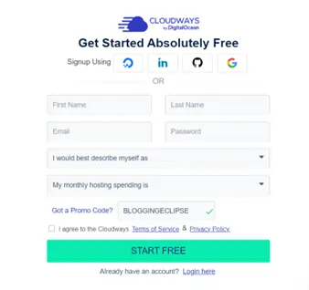 Save 40% With Cloudways Coupons (2026) ➜ $15 Free Credit 11 Cloudways Start free
