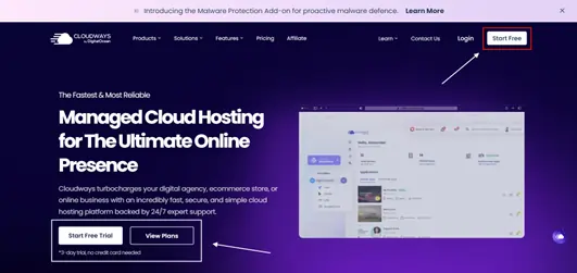 Save 40% With Cloudways Coupons (2026) ➜ $15 Free Credit 10 Cloudways website