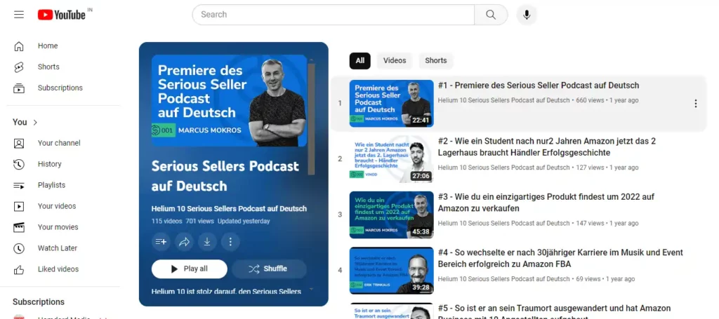 30+ Best Amazon Seller Podcasts 2026 4 Seriou Sellers Podcast by Helium 10