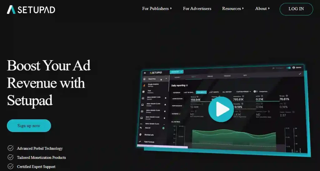 Top 8 Movie/Video Streaming Ad Networks in 2026 6 Setupad