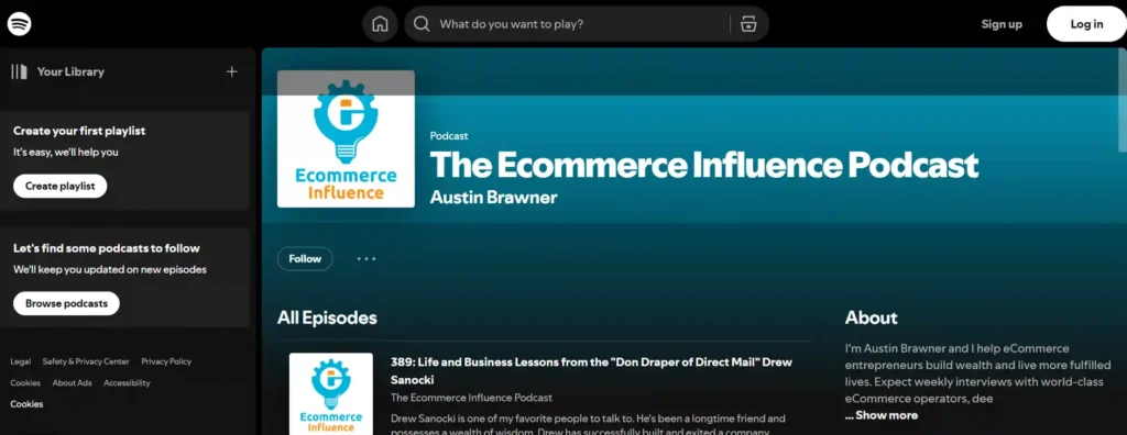 30+ Best Amazon Seller Podcasts 2026 28 The E-commerce Influence Podcast