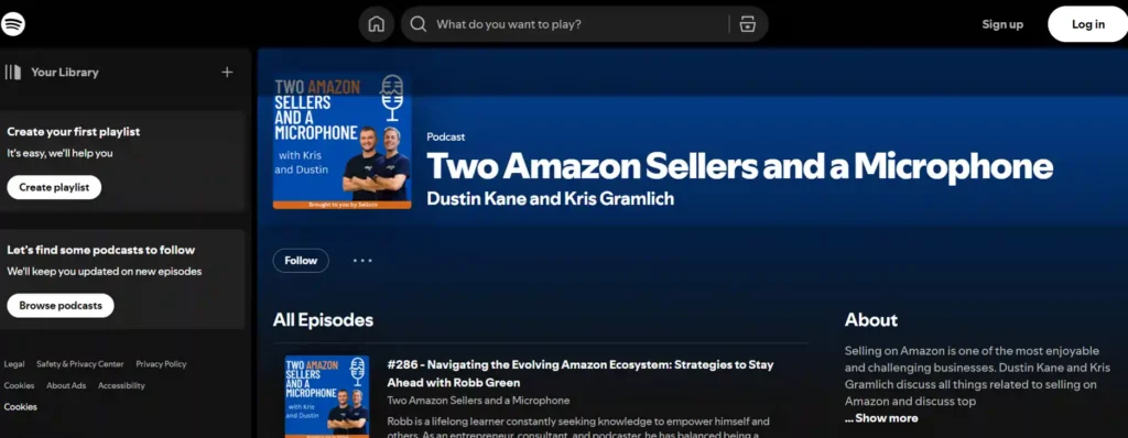 30+ Best Amazon Seller Podcasts 2026 19 Two Amazon Sellers and a Microphone