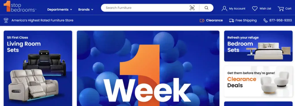 12 Best Home Decor & Furniture Affiliate Programs (2026) 11 1StopBedrooms