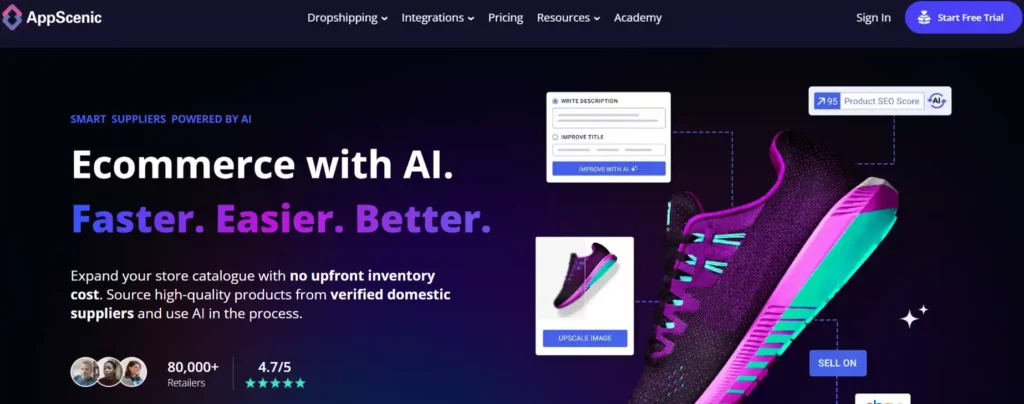 10 Reliable Shoe Dropshipping Suppliers with Fast Shipping in 2026 5 AppScenic