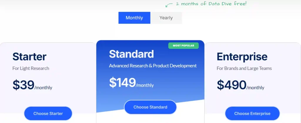 Data Dive Review 2026: Actionable Insights & Trends | Expert Analysis 9 Data Dive Pricing Plans