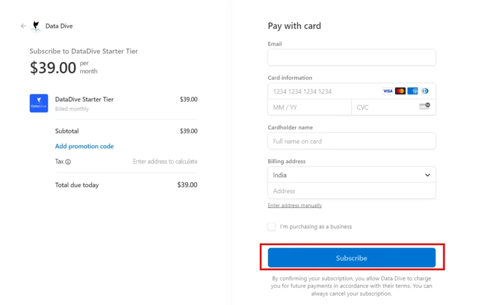 Data Dive Pricing 2026: Plans from $39-$490/Month | 36% Off Code 7 Data Dive Subscribtion