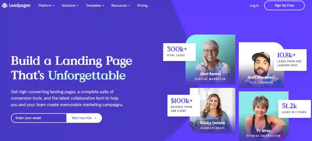 Leadpages Review 2026: Is It the Best Landing Page Builder? 2 Leadpages
