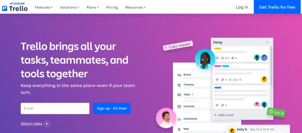 15+ onmisbare SaaS-tools voor startups in 2026 (groei stimuleren) 3 Trello