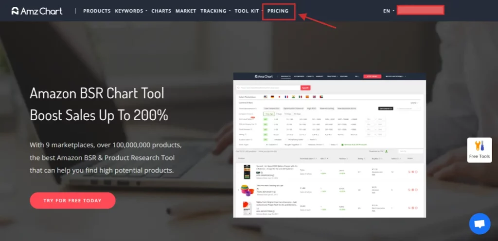 AMZChart Pricing: Plans from $9/mo for Amazon Research 8 AMZChart Pricing Plan