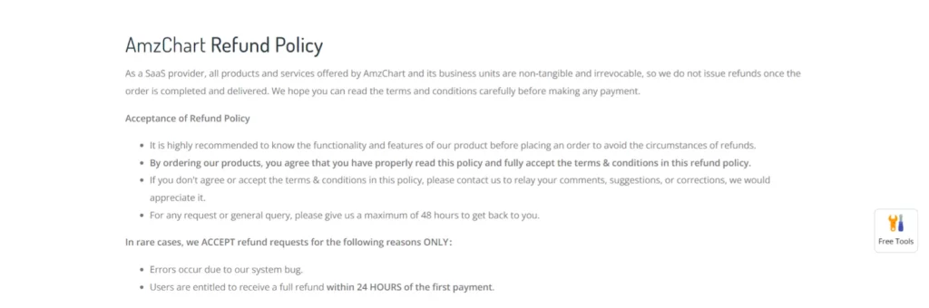 AMZChart Pricing: Plans from $9/mo for Amazon Research 12 AMZChart's Refund Policy