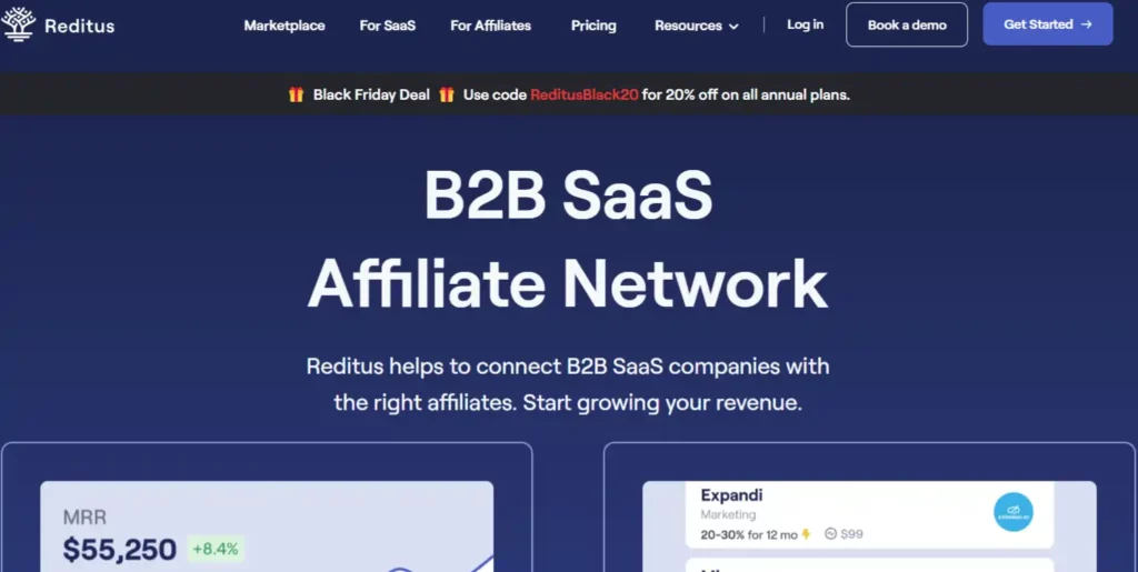 9 Best Affiliate Networks for AI & SaaS Programs in 2026 8 Reditus