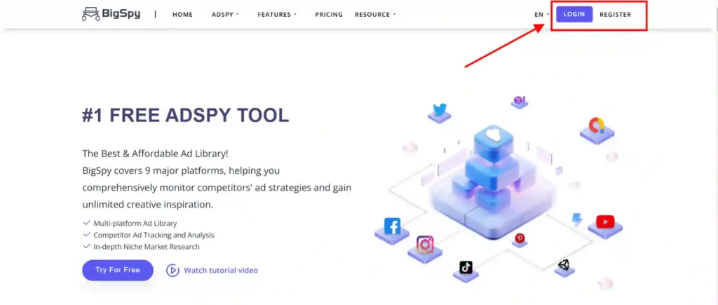 Exclusive BigSpy Купон 2026: скидка 114 $ + бесплатная пробная версия 9 BigSpy Логин