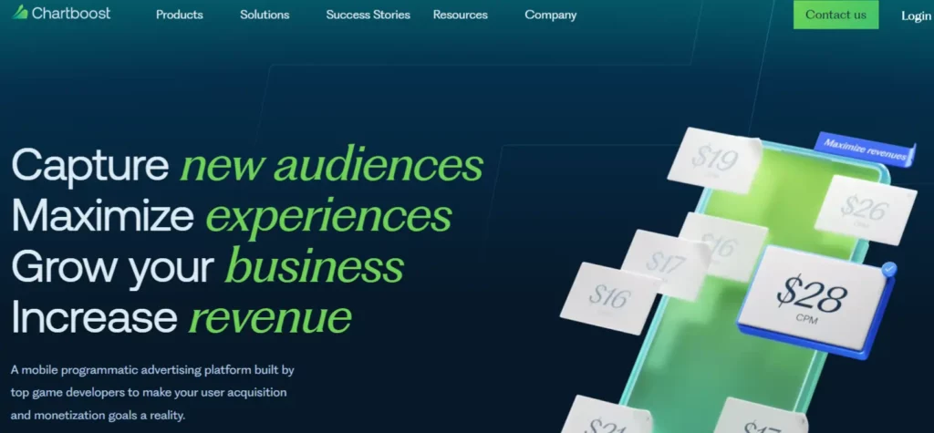 Top 20 Mobile Ad Networks for Advertisers and Publishers (2026) 12 Chartboost