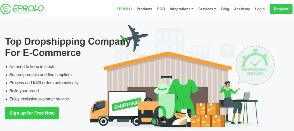 14+ meilleurs fournisseurs de dropshipping pour les affaires en ligne 2026 6 ÉPROLO