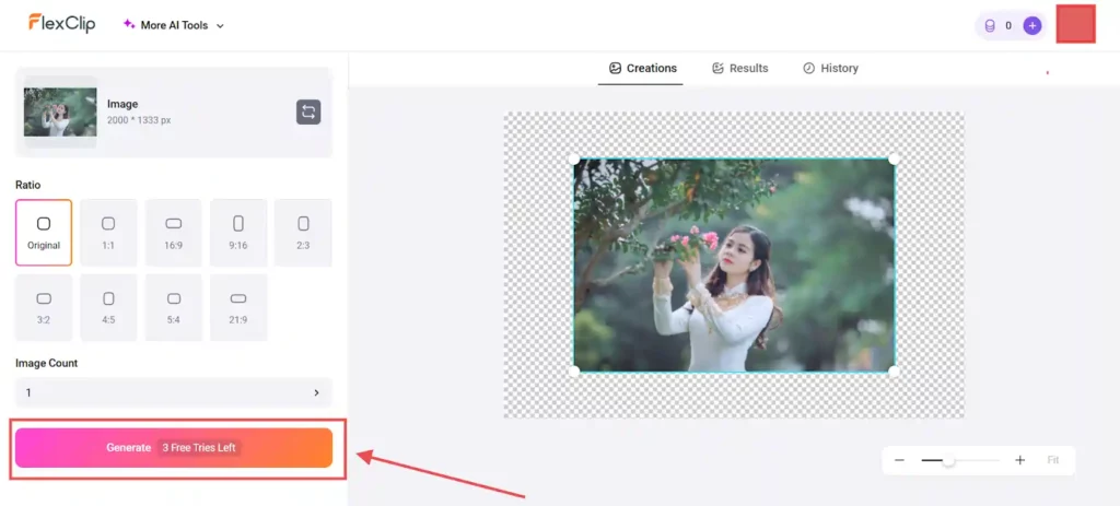 FlexClip Review 2026: Ultimate Video Maker? (Get 20% OFF) 10 Extend image With FlexClip